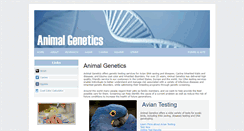 Desktop Screenshot of animalgenetics.us